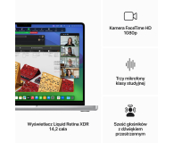 APPLE MacBook Pro M3 Pro 12-core CPU/18-core GPU/18GB/1TB SSD/14''/Srebrny (MRX73ZE/A) - 1192969 - zdjęcie 5